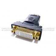 Adaptador DVI-I hembra 24+5 a HDMI macho